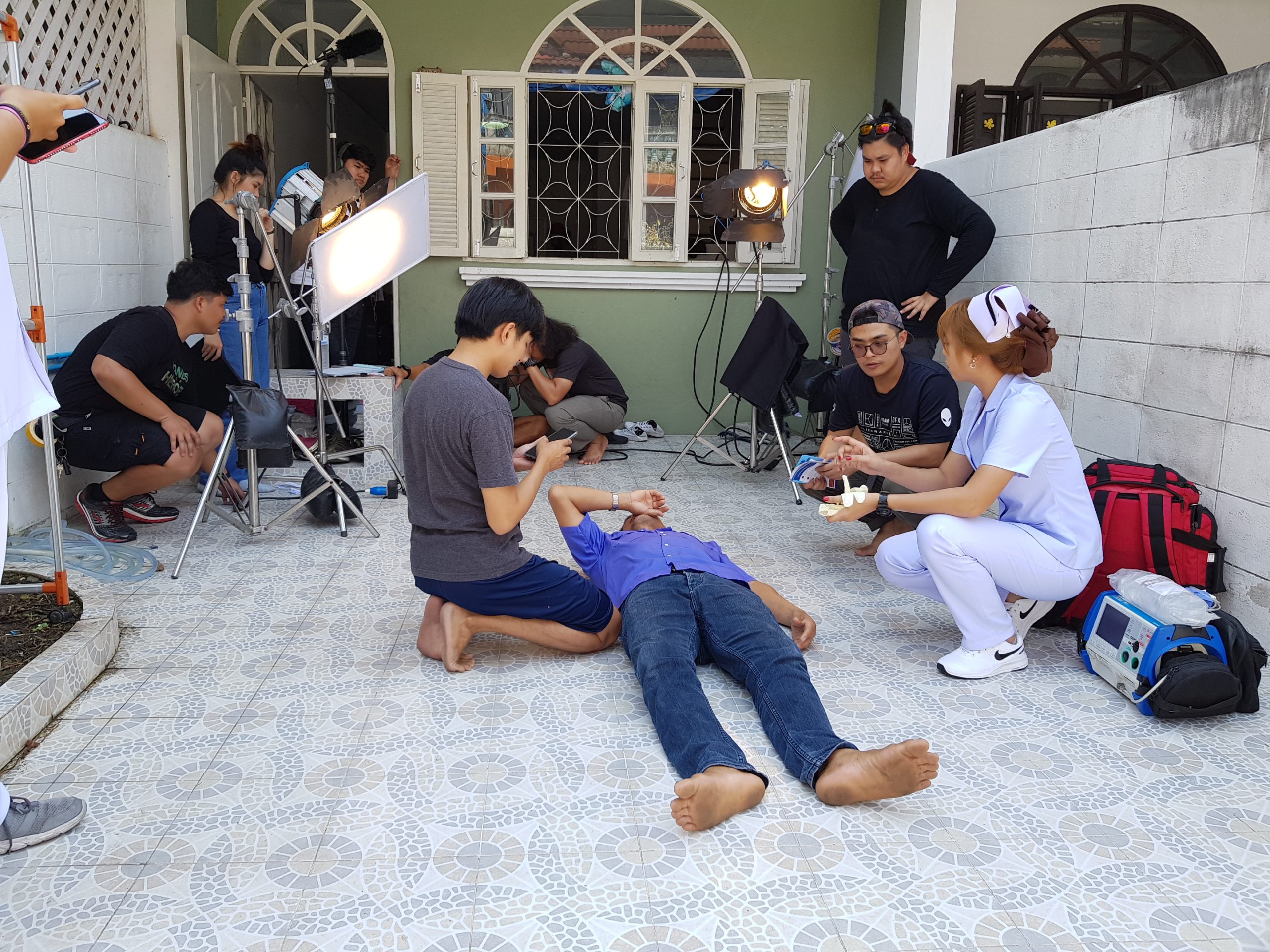 สแตนด์บายงานกองถ่าย